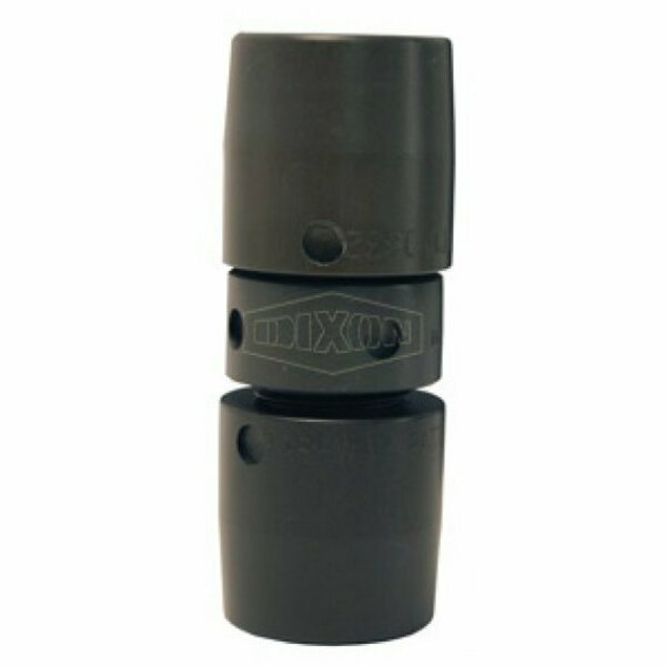 Dixon The Right Connection Booster Hose Coupling, 3/4 x 1 in Nominal, Hose x NPSH End Style, Aluminum, Dom ABH08125